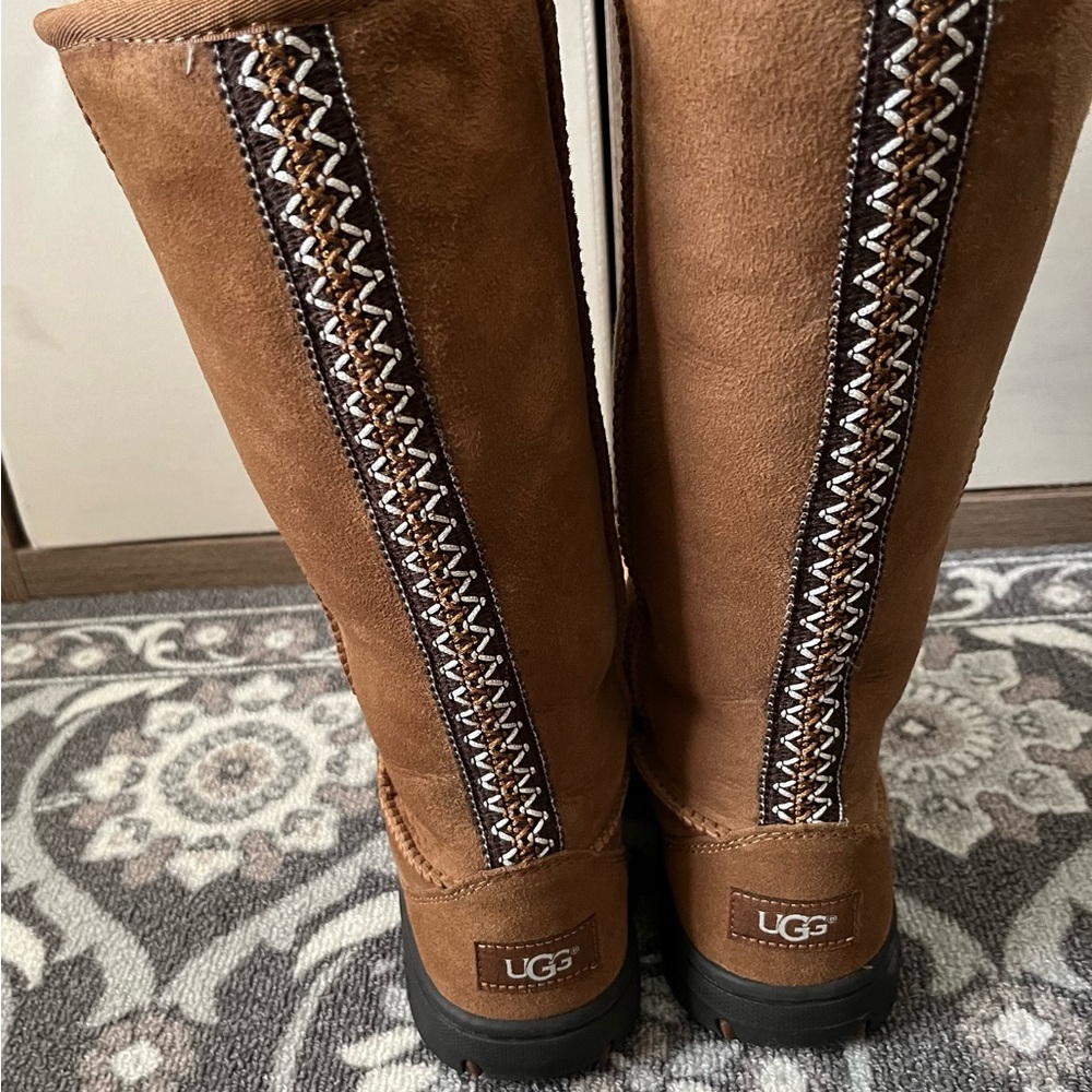 Womens UGG ULTIMATE TALL BRAID BOOTS